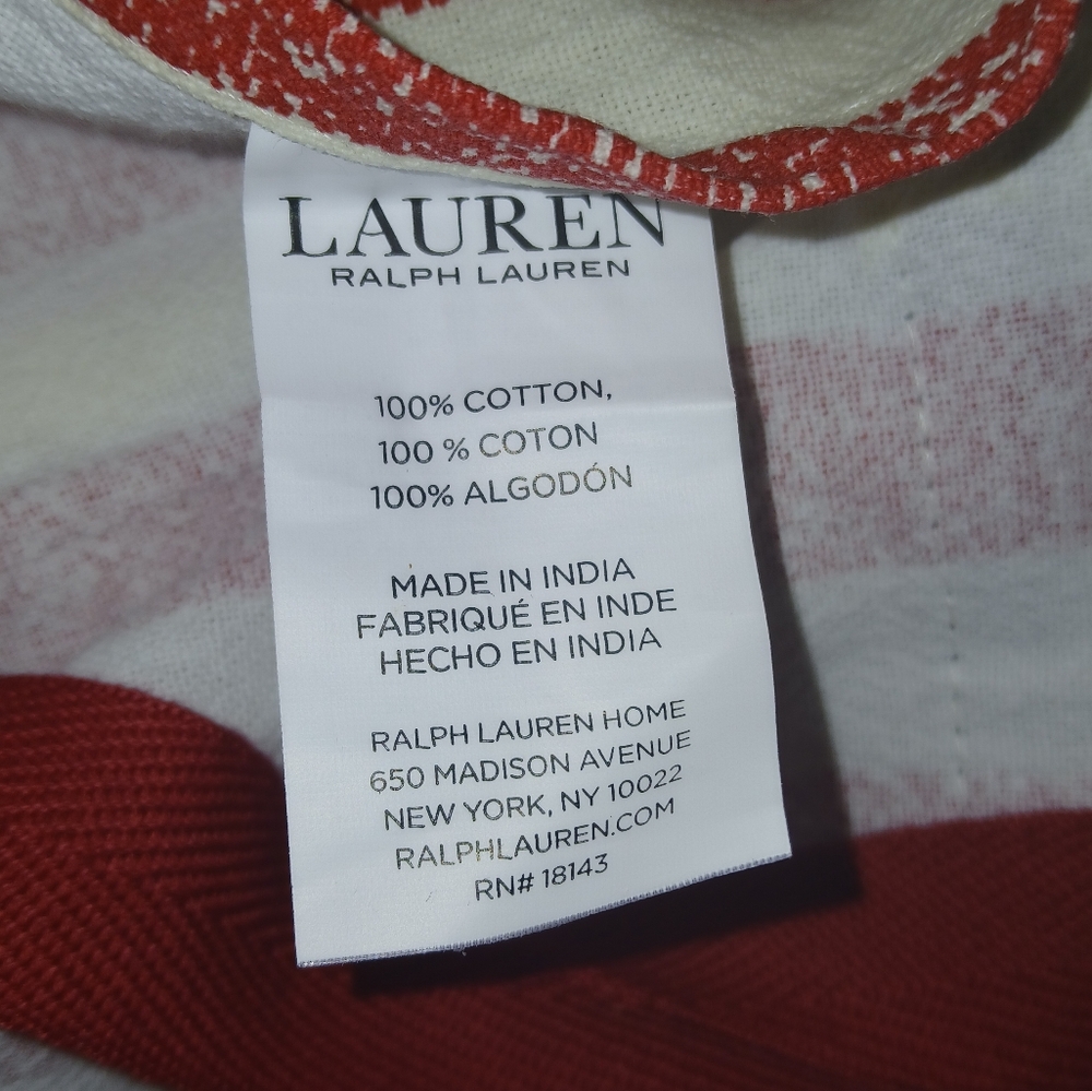 Ralph Lauren 100% Cotton Patriotic American Flag Apron, Unisex - Picture 8 of 8